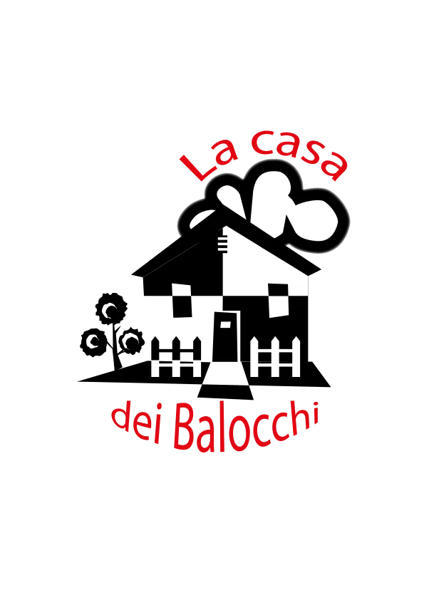 Logo La Casa dei Balocchi, negozio di giocattoli in legno