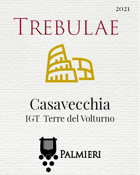 Prima etichetta disegnata per le bottiglie Palmieri Vini